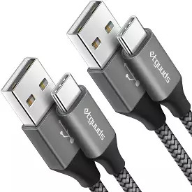 Spring 2-Pack 3Ft USB C Cable 3A Fast Charge, USB a to Type C Charger