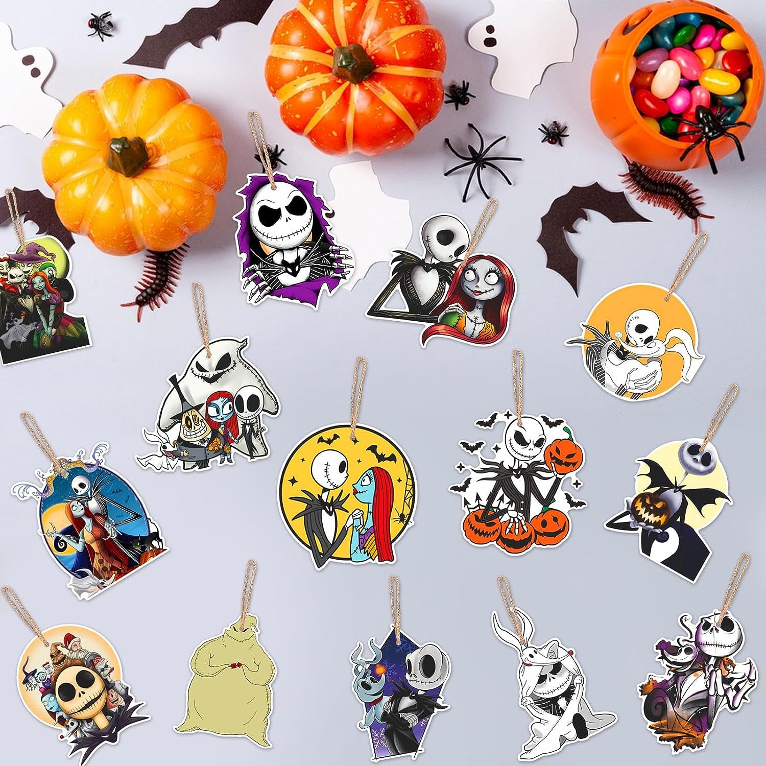 Spring 20Pcs Nightmare before Christmas Tree Omament Nightmare before Christmas Decorations