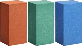 Spring 3 Pcs Gummy Rubber Abrasive Stone- Edge Grinding Rubber Block Stone