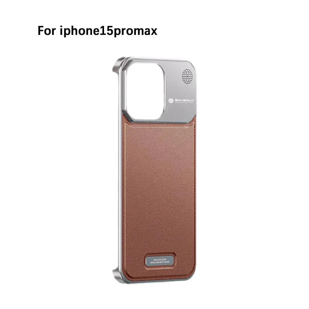 Spring  Aluminium Alloy iPhone 15 Protective Case