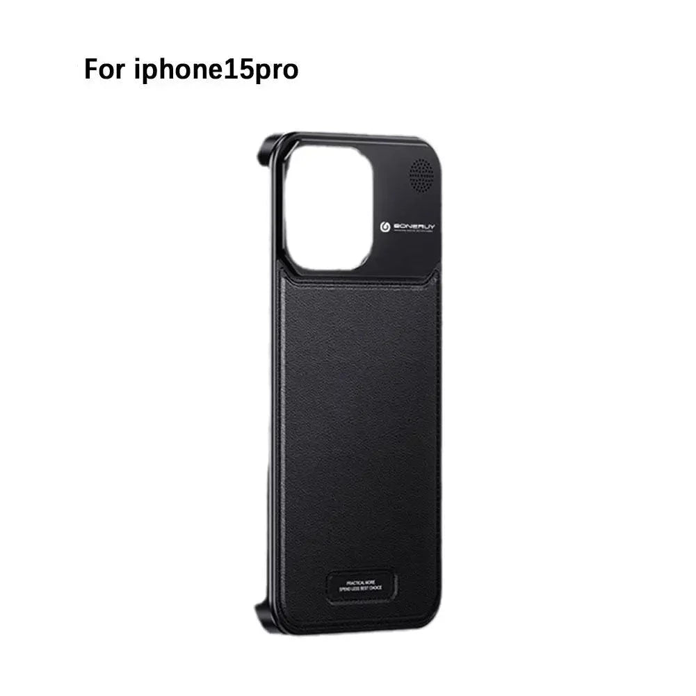 Spring  Aluminium Alloy iPhone 15 Protective Case