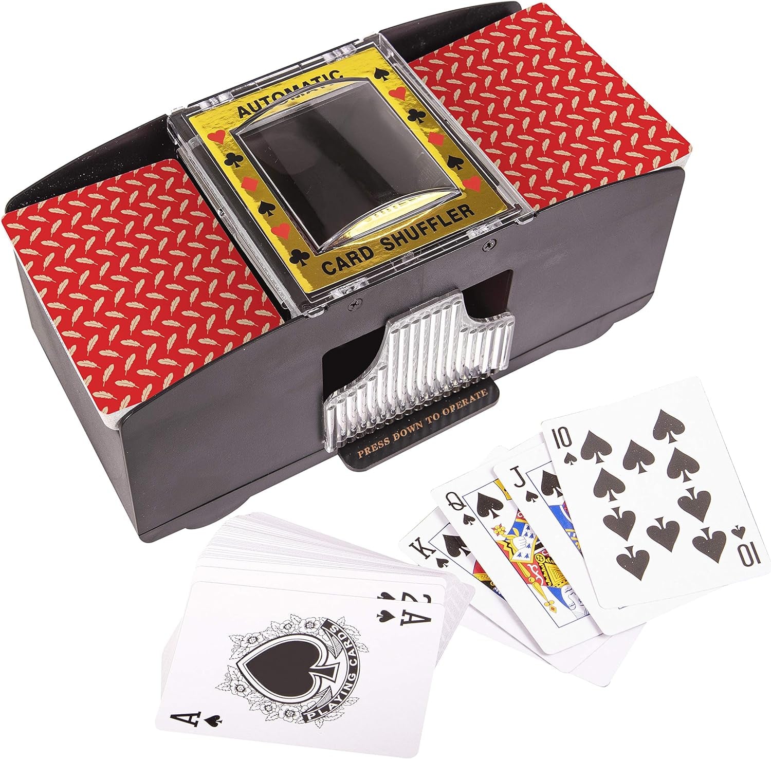 Spring Automatic Card Shuffler I Poker Cards Professional Casino Card Shufflers