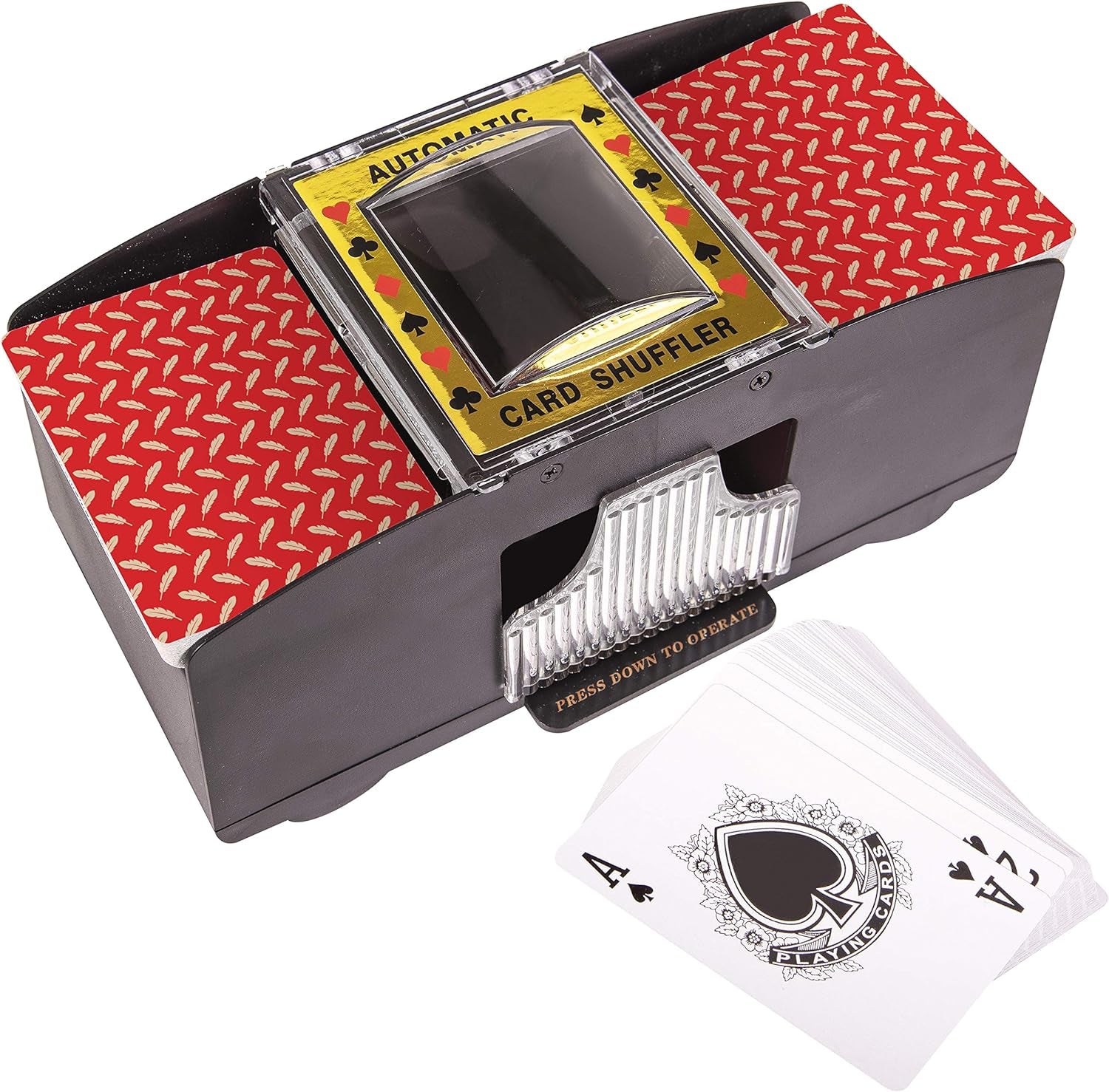 Spring Automatic Card Shuffler I Poker Cards Professional Casino Card Shufflers