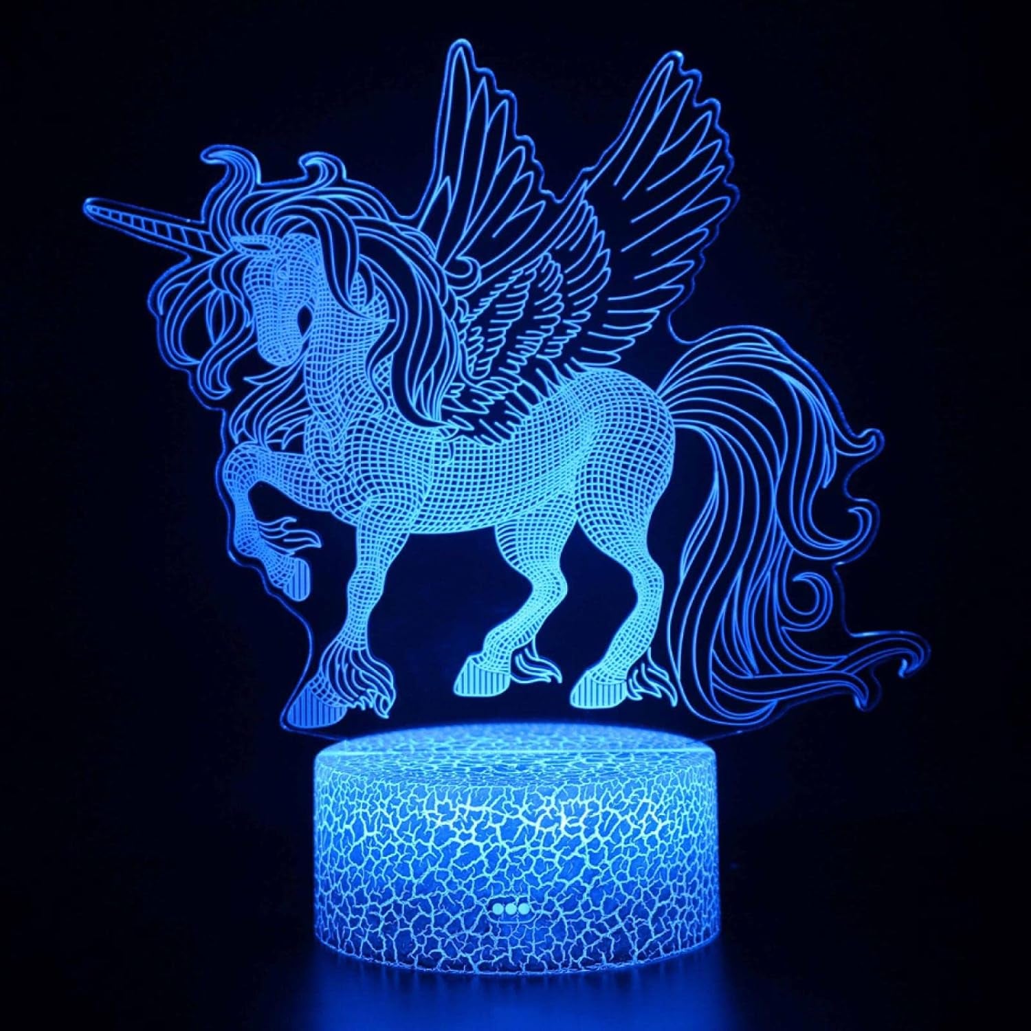 Spring Creative Gift Unicorn Series 3D Table Lamp