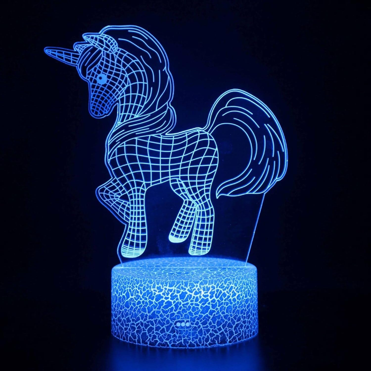 Spring Creative Gift Unicorn Series 3D Table Lamp