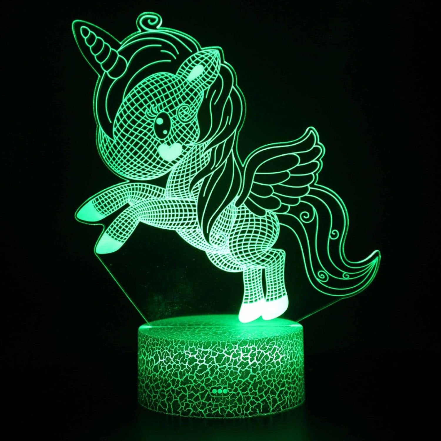 Spring Creative Gift Unicorn Series 3D Table Lamp