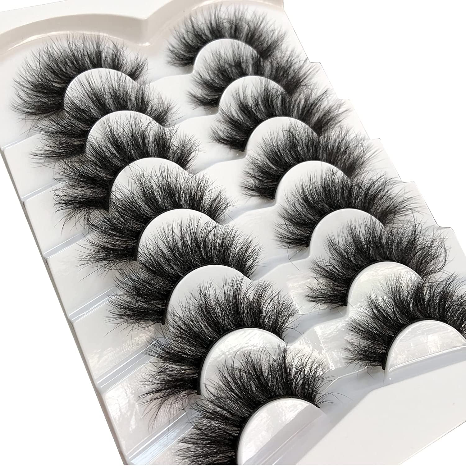 Spring False Eyelashes Fluffy Mink Lashes Cat-Eye Look