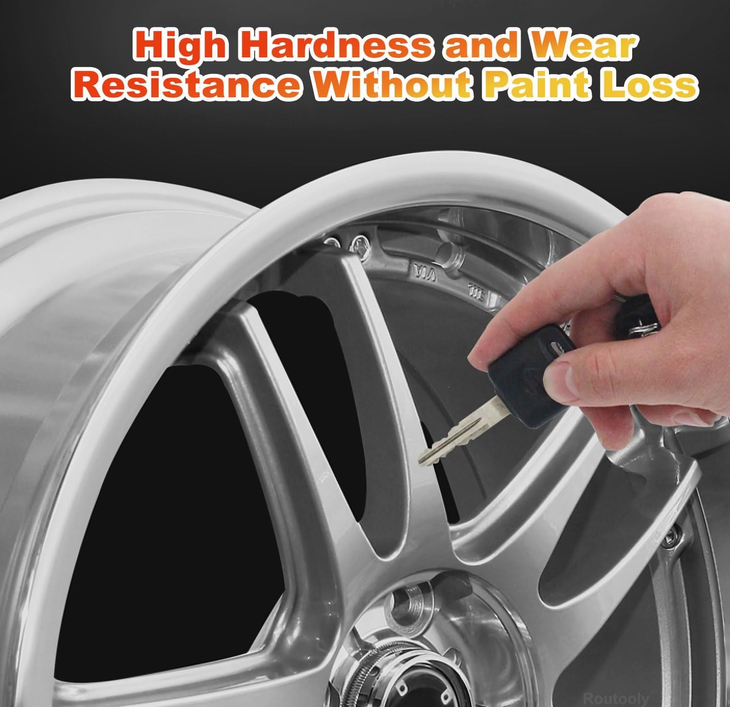 Spring Rim Touch up Paint 2 Pack Rim Scratch Repair Pen Wheel Touch up Paint Wheel Rim