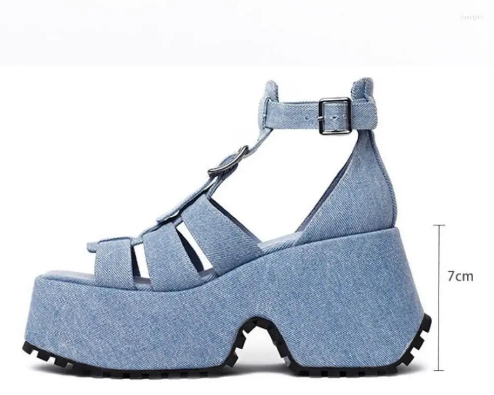 Spring Tranquil Platform Sandals