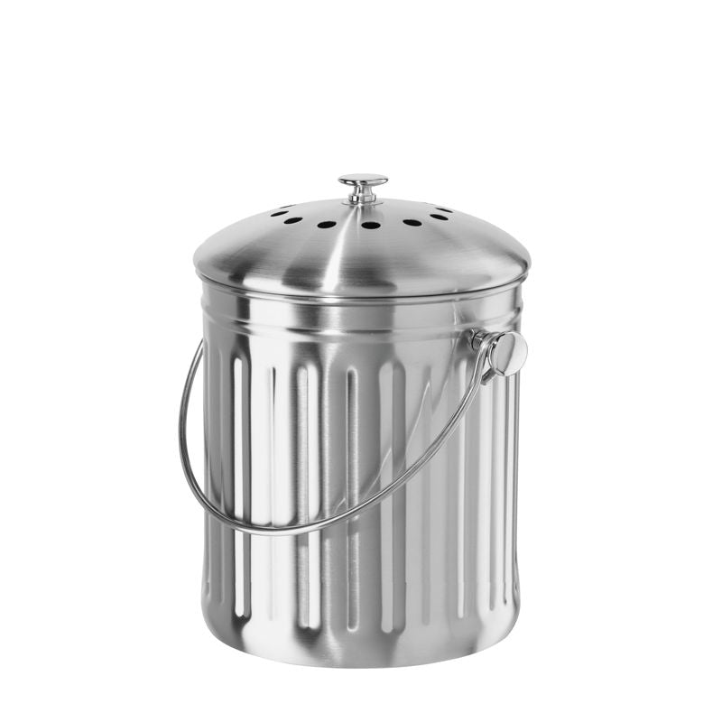 Stainless Compost Pail 3.8L