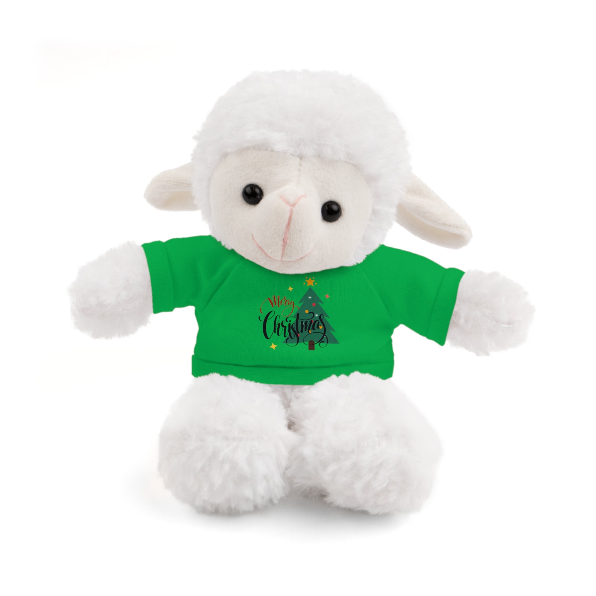 Stuffed Animals with Christmas Tee