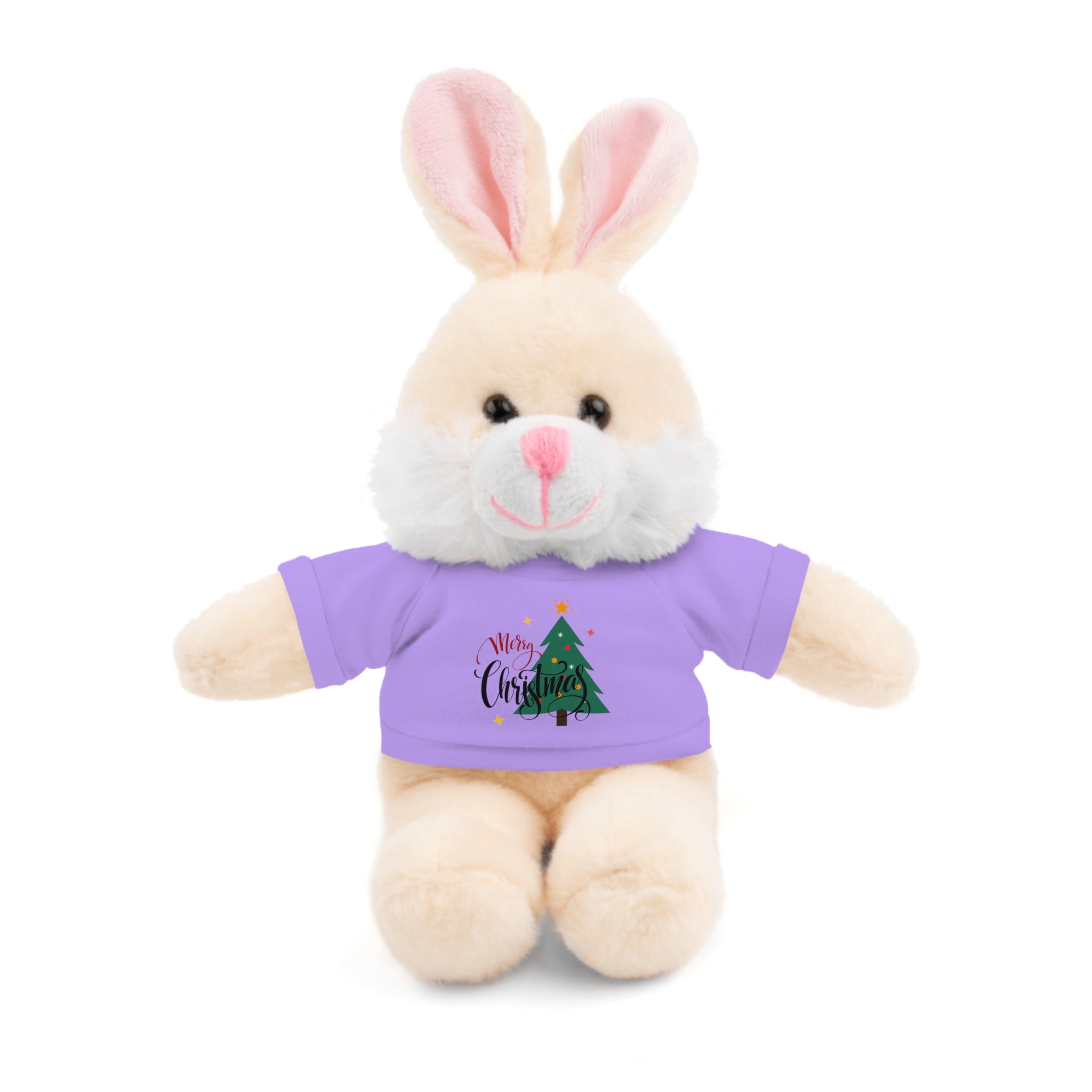 Stuffed Animals with Christmas Tee