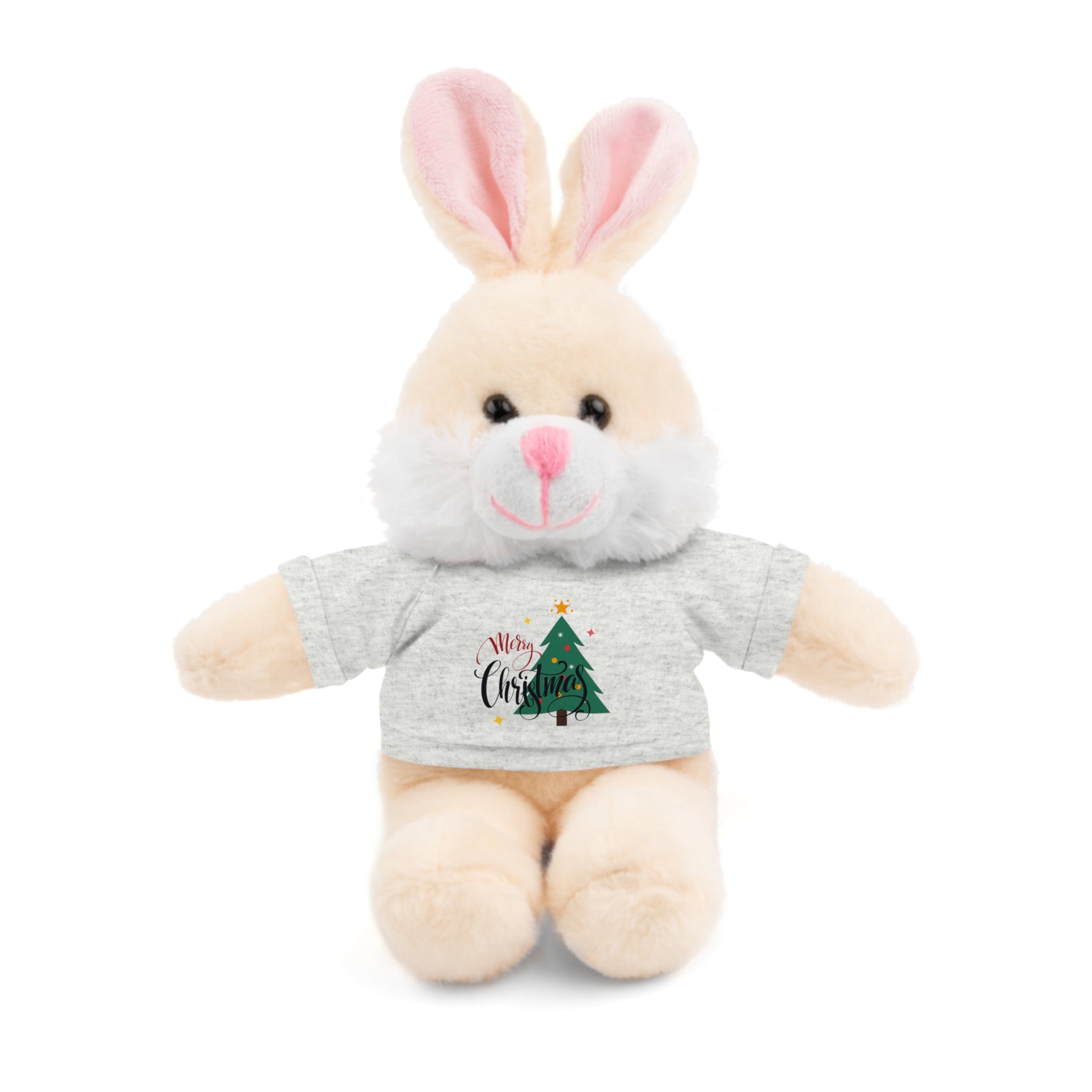 Stuffed Animals with Christmas Tee