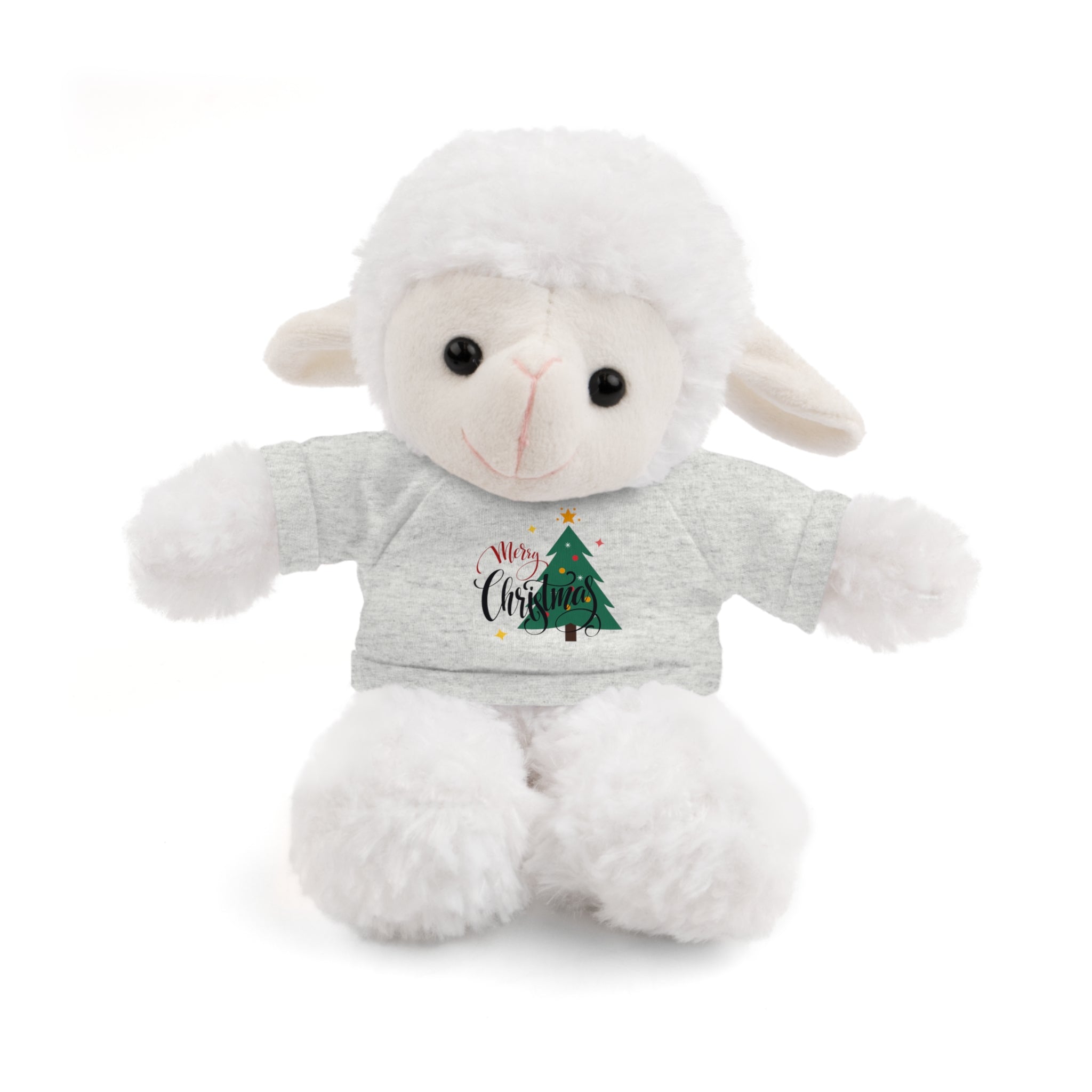 Stuffed Animals with Christmas Tee