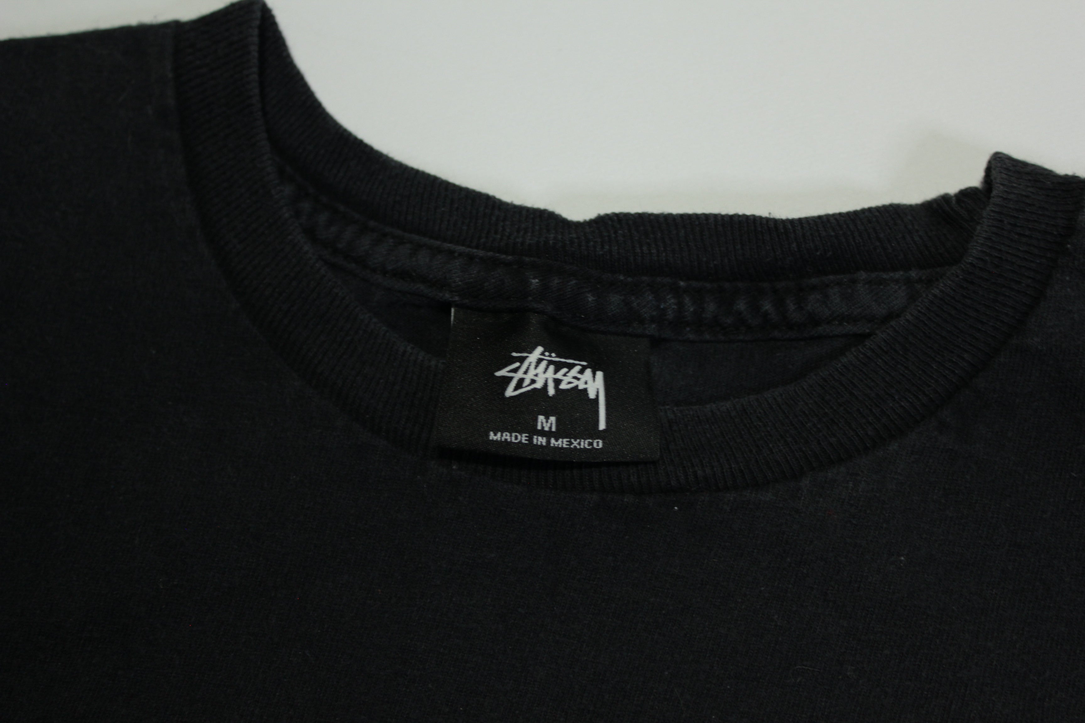 Stussy 2010 1980 Big S Script Wrap Around Streetwear T-Shirt