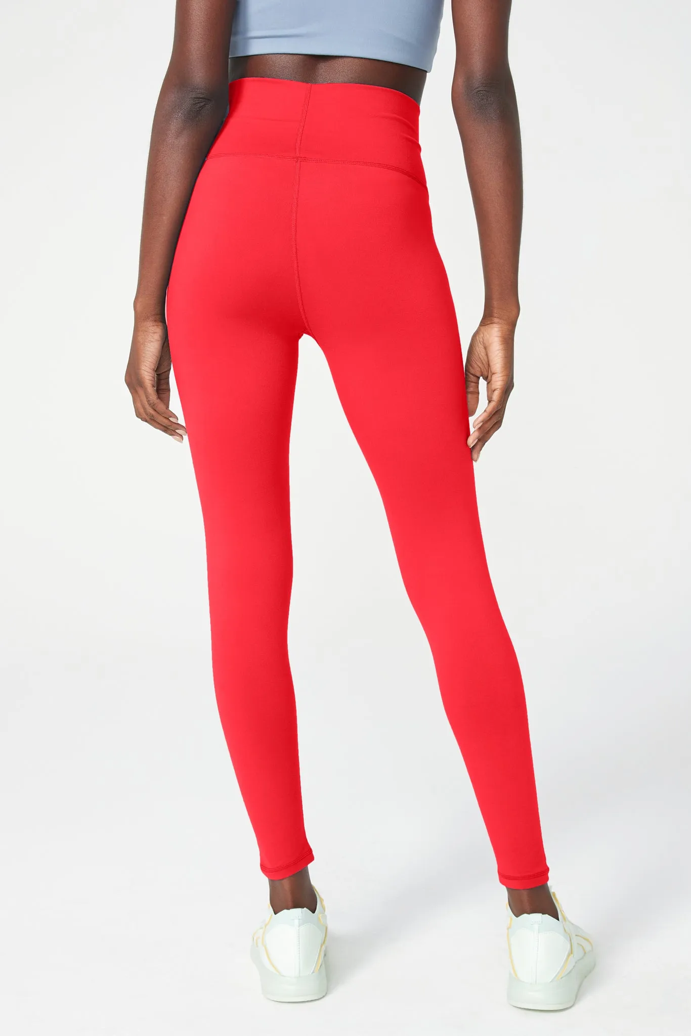 TLC Leggings in Super Hot Red