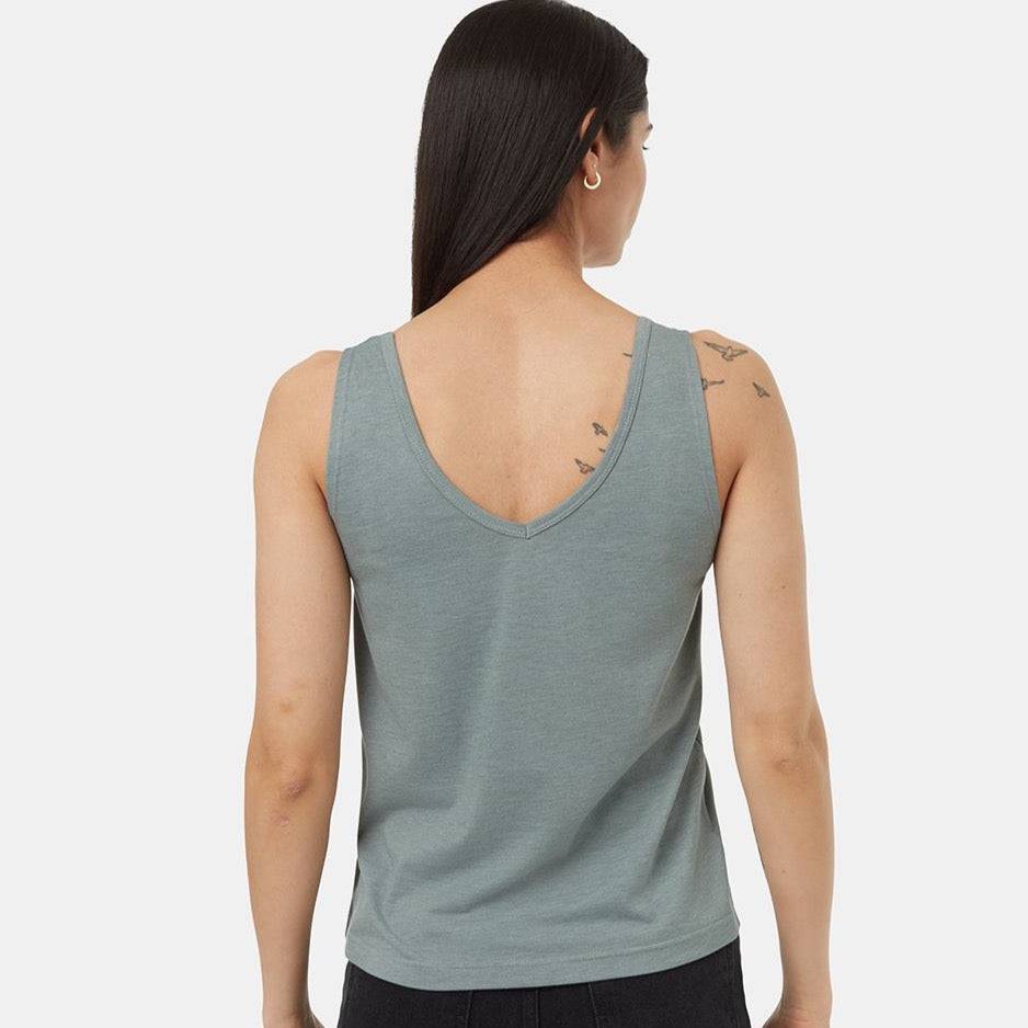 TreeBlend Double V Tank Top | Multiple Colours