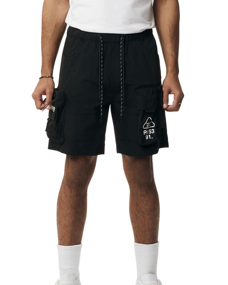 Utility Nylon Cargo Shorts