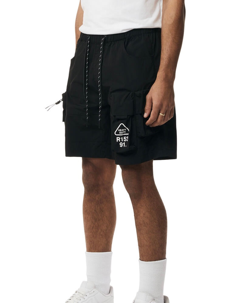 Utility Nylon Cargo Shorts