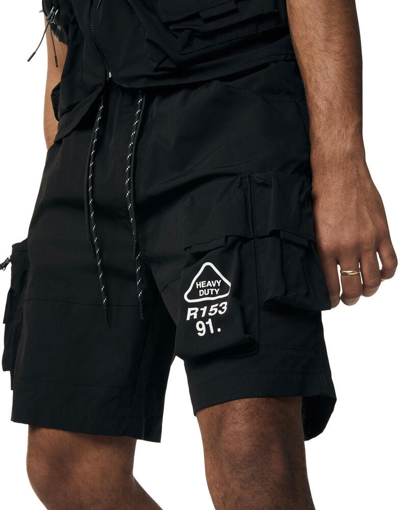 Utility Nylon Cargo Shorts