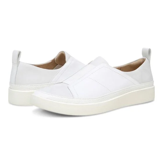 Vionic Women’s Zinah Slip On Shoes-White