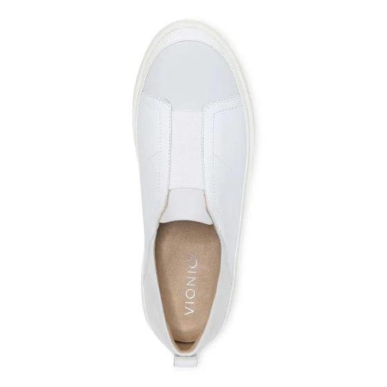 Vionic Women’s Zinah Slip On Shoes-White