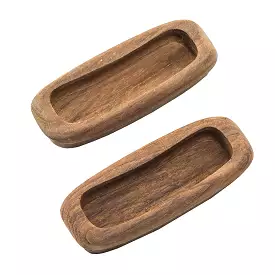 Whitecap Teak Rectangular Drawer Pull - 3-1/4L - 2 Pack [60135-A]